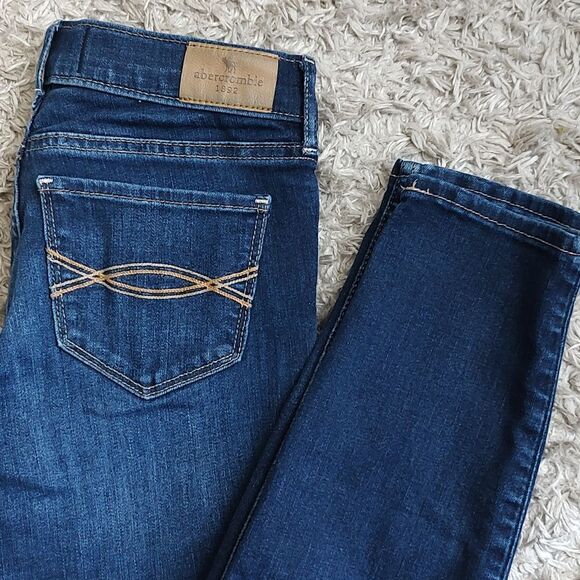 Abercrombie Kids Super Skinny Jeans Size 11/12 - Picture 9 of 10